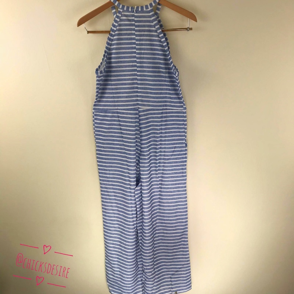 Tulum's Garden - Soho Sleeveless Striped Jumpsuit - Picture 7 of 7